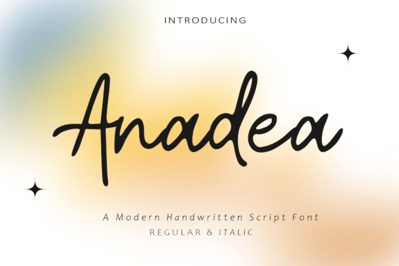 Anadea: The Elegant Script Font for Scroll-Stopping Brand Visuals