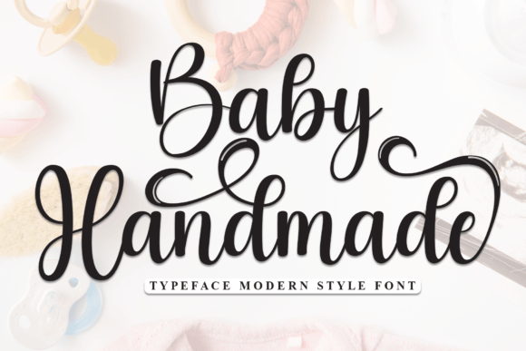 Baby Handmade: A Script Font for Editorial Elegance