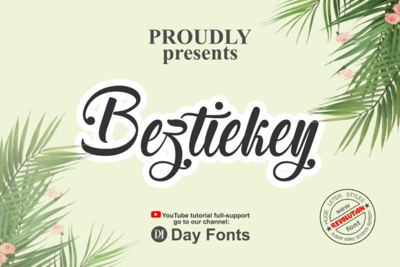 Beztiekey: The Script Font That Elevates Campaign Visuals
