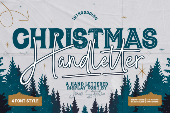 Christmas Handletter: The Perfect Script Font for Holiday Crafting