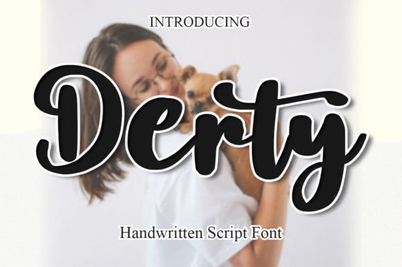 Derty: The Script Font for Scroll-Stopping Social Media Graphics