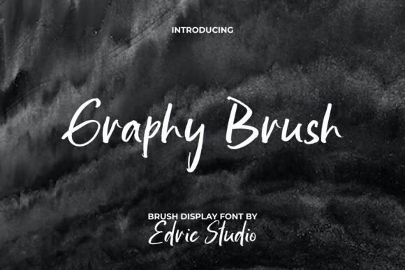 Graphy Brush: Elevate Your Brand with Stylish Script Typography
