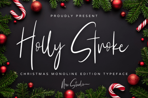 Holly Stroke: A Natural Script Font for Organic Brand Identities
