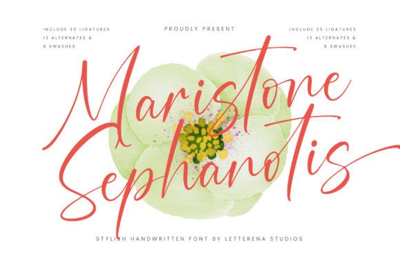 Maristone Sephanotis: A Luxury Script for Editorial Design
