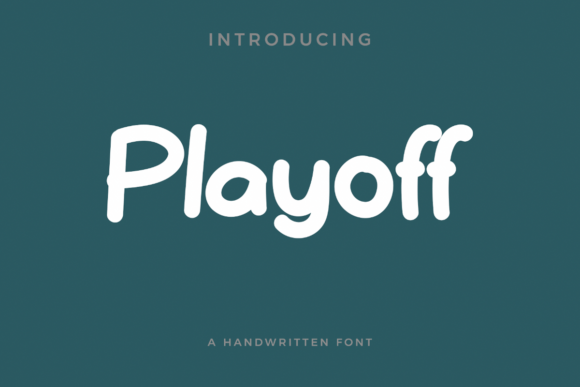 Playoff Script Font: Elevating Social Campaigns with Handcrafted Elegance