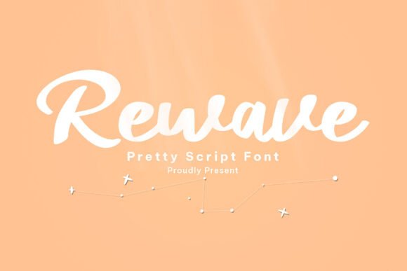 Rewave: The Script Typeface for Modern Web Design