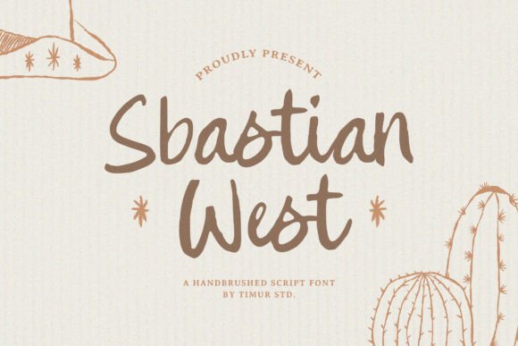 Sbastian West: A Handbrushed Script for Editorial Design