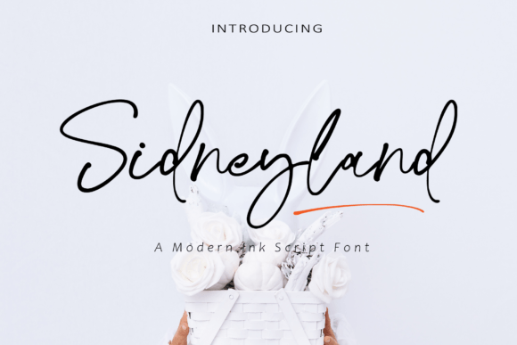 Sidneyland Typeface: Elevating Campaign Visuals with Elegant Script Design