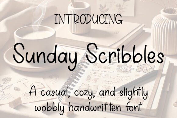 Sunday Scribbles: A Handwritten Script Font for Modern Web Design