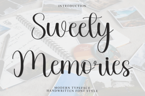 Sweety Memories: The Elegant Script Font for Modern Branding
