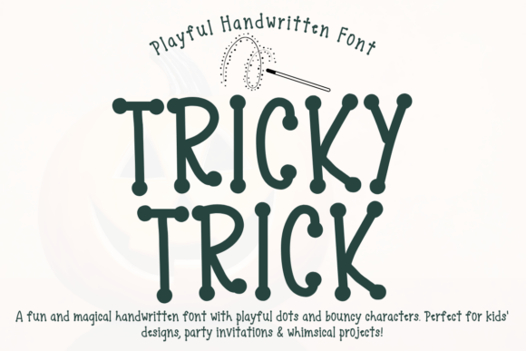 Tricky Trick: A Handwritten Script Font for Authentic Brand Identity